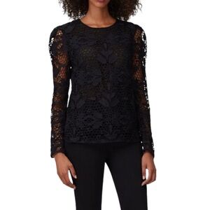 Stevie May Pleasant Surprise lace long sleeve blouse